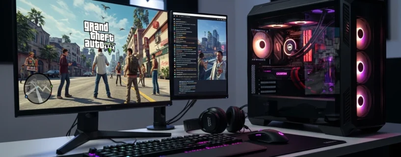 PC para Jogar GTA RP: 5 Máquinas Potentes para Rodar Liso em 2026