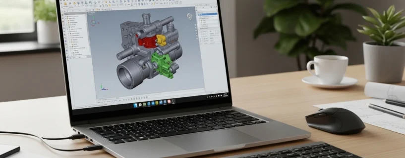 Notebook para SolidWorks: 5 Melhores Opções para Projetos 3D em 2026