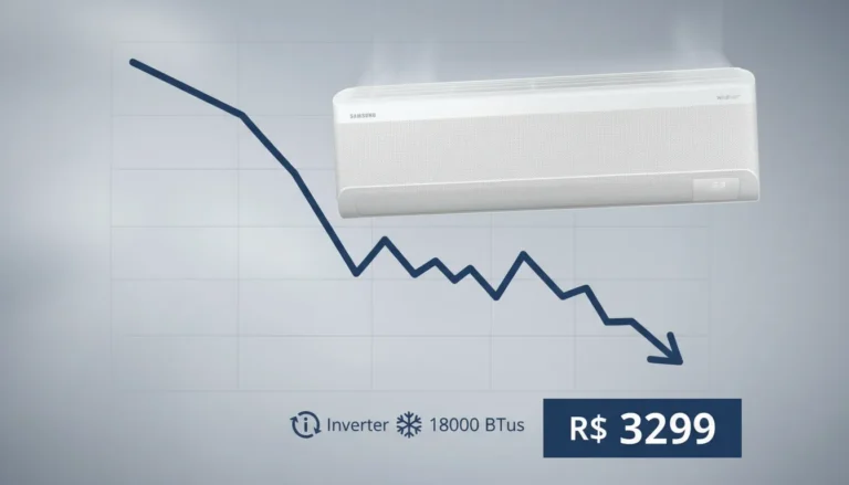 ar condicinado barato promocao samsung 18000 btus
