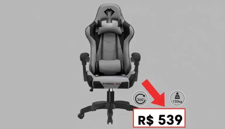 cadeira gamer suporte 130kg