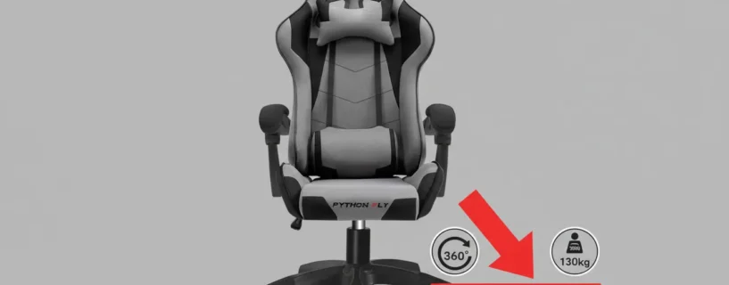 Cadeira Gamer Python Fly atinge menor preço do ano na Amazon e chama atenção da comunidade