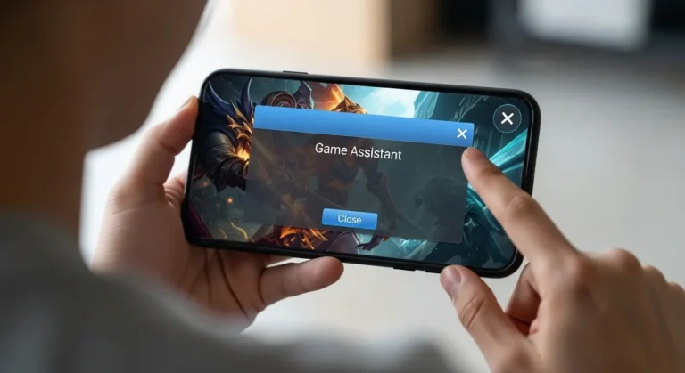 Como fechar o assistente do jogo