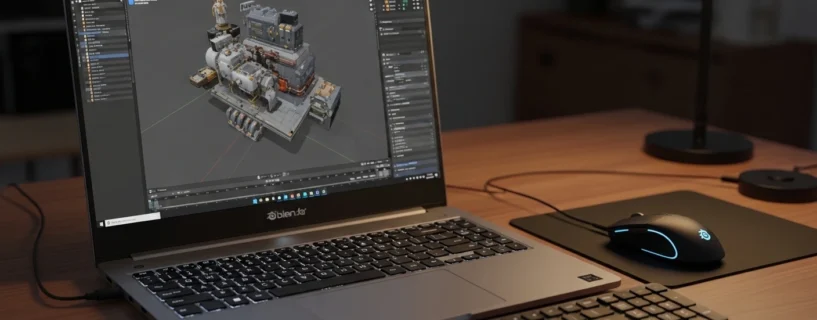 Melhor Notebook para Blender: 5 Opções Poderosas para Renderização e Modelagem 3D