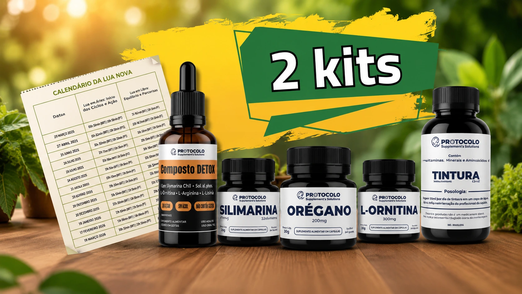 Kit Desparasitação Natural