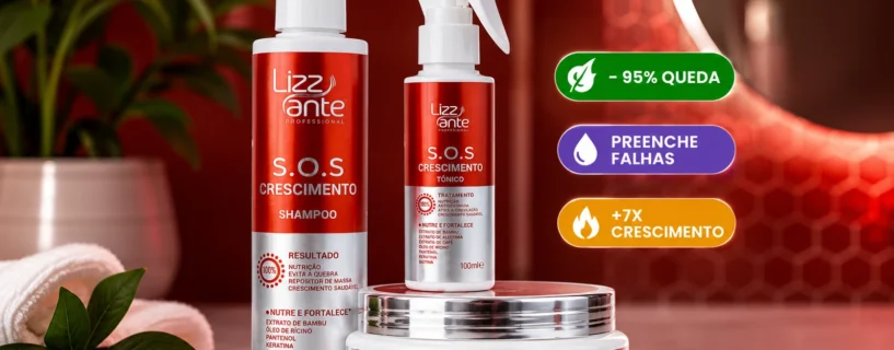 Tudo sobre Lizz Ante Kit S.O.S Crescimento: O Tratamento para Reduzir a Queda