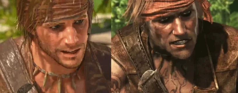 Black Flag Resynced divide jogadores por mudanças em Edward Kenway e qualidade das novas cutscenes