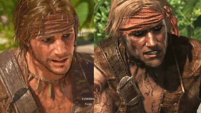 Black Flag Resynced divide jogadores por mudanças em Edward Kenway e qualidade das novas cutscenes