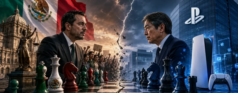 México prepara processo contra a Sony por aposta definitiva nos jogos digitais