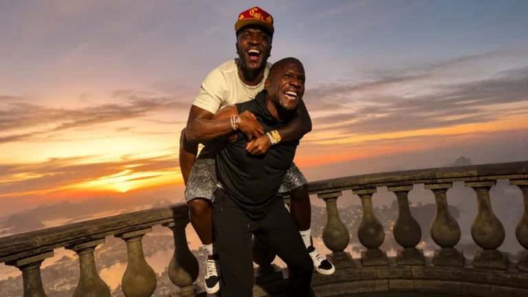 Terry Crews encontra Vini Jr. no Cristo Redentor e emociona fãs com declaração