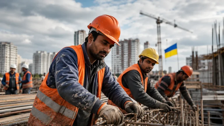 Ucrânia amplia contratação de trabalhadores migrantes para enfrentar escassez de mão de obra