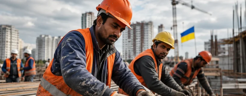 Ucrânia amplia contratação de trabalhadores migrantes para enfrentar escassez de mão de obra
