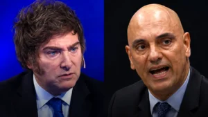 Milei chama Alexandre de Moraes de “lixo careca” em evento do PL, e STF reage com nota oficial