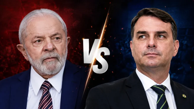 Datafolha: Lula lidera Flávio Bolsonaro em eventual segundo turno da eleição presidencial de 2026