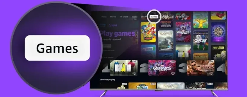 Amazon transforma o Prime Video em plataforma de jogos com integração do Luna