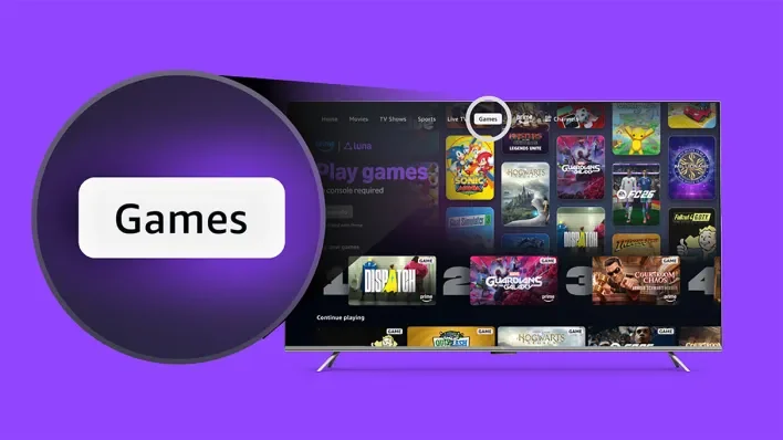 Amazon transforma o Prime Video em plataforma de jogos com integração do Luna