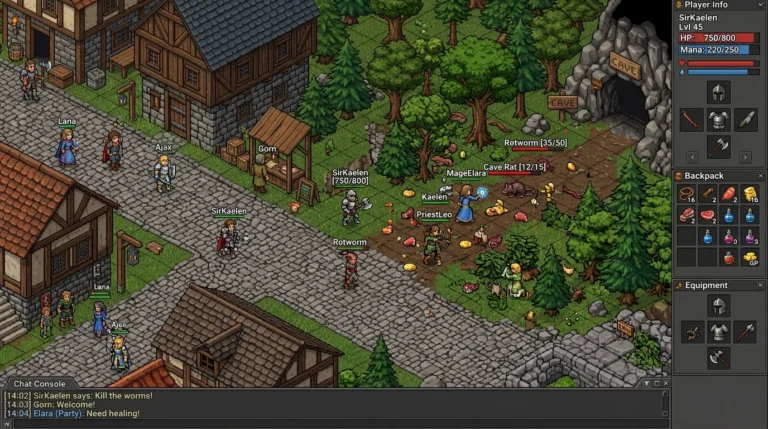 Melhores MMORPG 2D para Android e PC: 15 jogos que ainda valem a pena em 2026