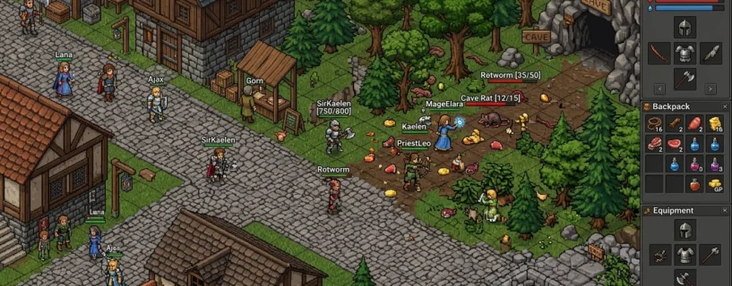 Melhores MMORPG 2D para Android e PC: 15 jogos que ainda valem a pena em 2026