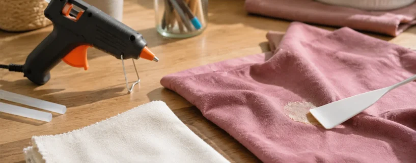 Como Tirar Cola Quente de Tecido Sem Estragar a Roupa