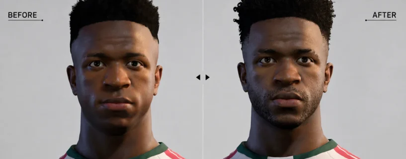 Teremos Vini Jr. “harmonizado” no próximo FC27, jogo de futebol da EA Sports