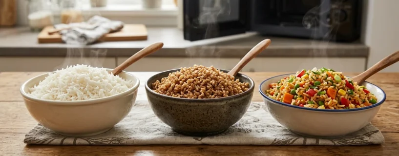 [Guia] Como Fazer Arroz no Micro-ondas: Completo para um Resultado Soltinho e Saboroso
