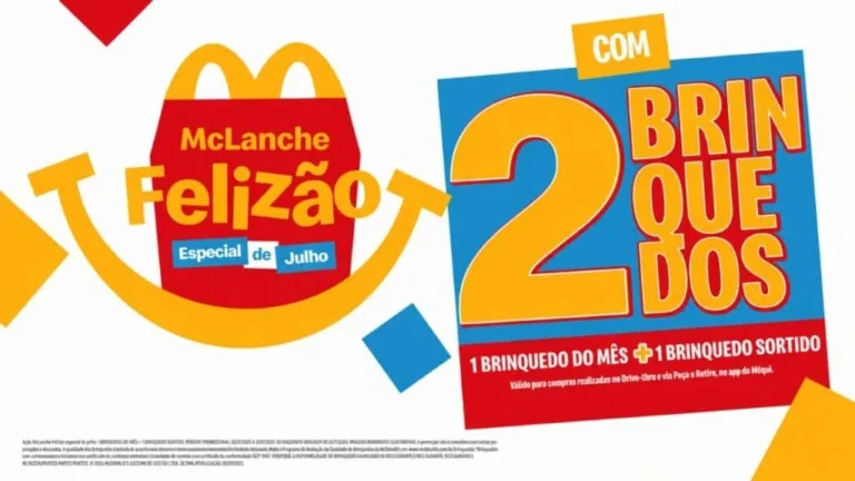 McLanche Felizão ganha promoção especial com brinquedo extra em todo o Brasil