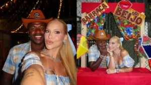 Mansão de Vini Jr. vira palco de festa julina luxuosa com Virginia Fonseca e famosos