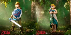 Hasbro revela figuras articuladas de Link, Zelda e Ganondorf inspiradas em The Legend of Zelda: Tears of the Kingdom