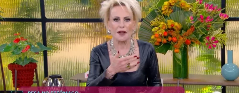 Ana Maria Braga revela que passou mal após receita viral feita no Mais Você