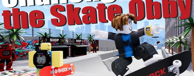 Casio leva G-Shock ao Roblox e transforma relógios icônicos em itens jogáveis na maior plataforma de games do mundo