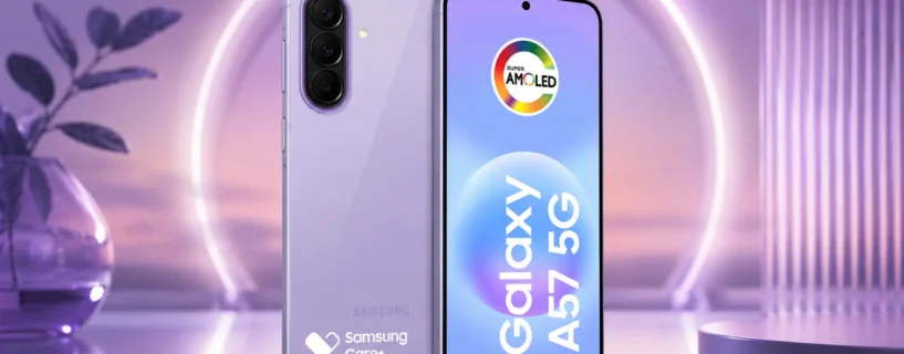 Galaxy A57 5G aparece por R$ 2.298 na Amazon com 256 GB e seis anos de atualizações