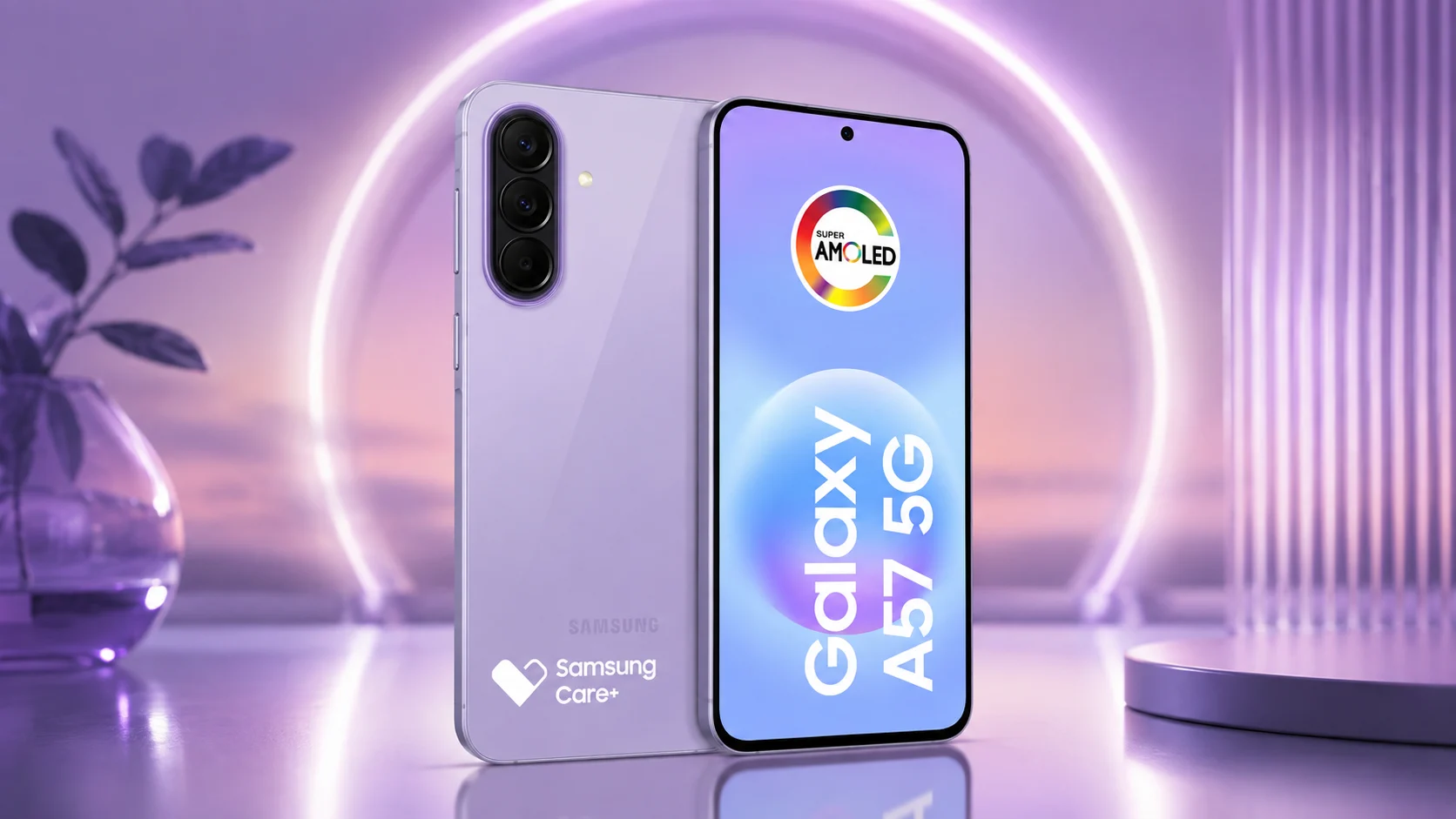 Galaxy A57 5G aparece por R$ 2.298 na Amazon com 256 GB e seis anos de atualizações