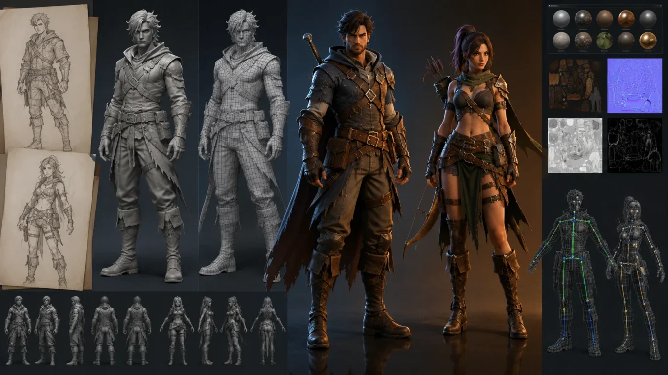 Como Criar Personagens Jogos: Guia Completo Para Desenvolver Personagens