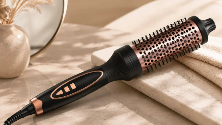 Escova modeladora GOKOCO em oferta na Amazon, chama atenção por aquecimento em 30 segundos