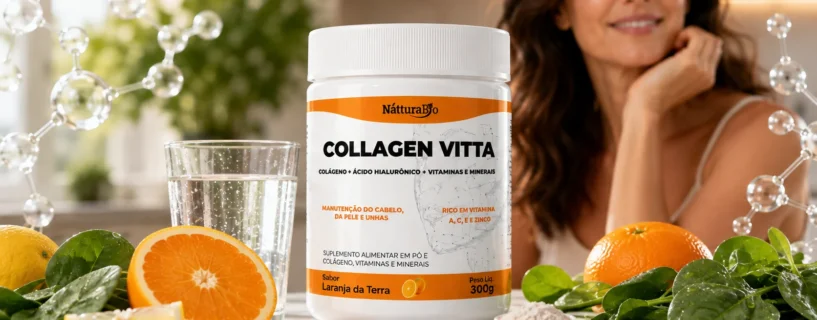 Collagen Vitta: Conheça o Colágeno que Une Beleza da Pele, Cabelos, Unhas e Saúde das Articulações