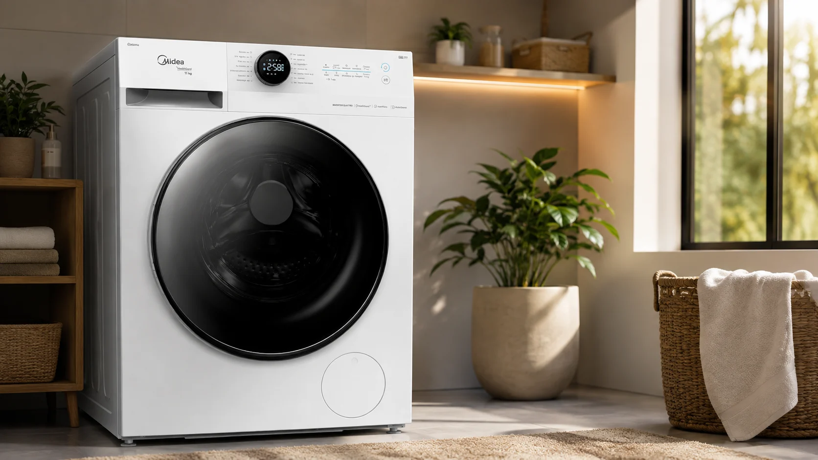 Promoção: Lavadora Midea HealthGuard Smart 11 kg entra em oferta com 23% de desconto