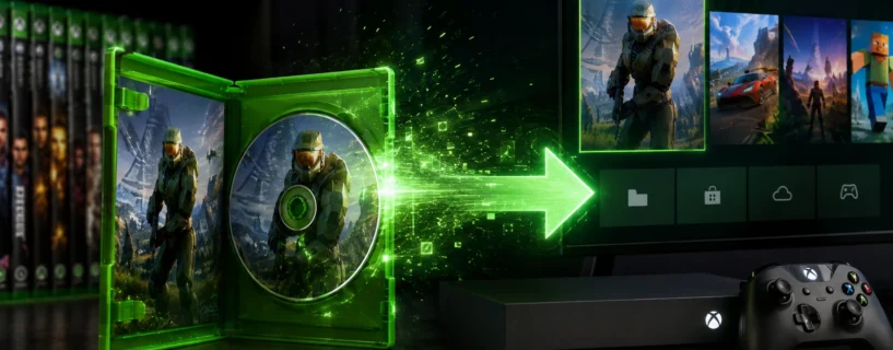 Rumor indica que Xbox pode lançar conversão de mídia física para digital ainda em agosto
