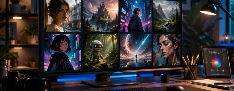 Melhores IA para Criar Imagens: Comparativo Completo das Ferramentas Mais Poderosas em 2026