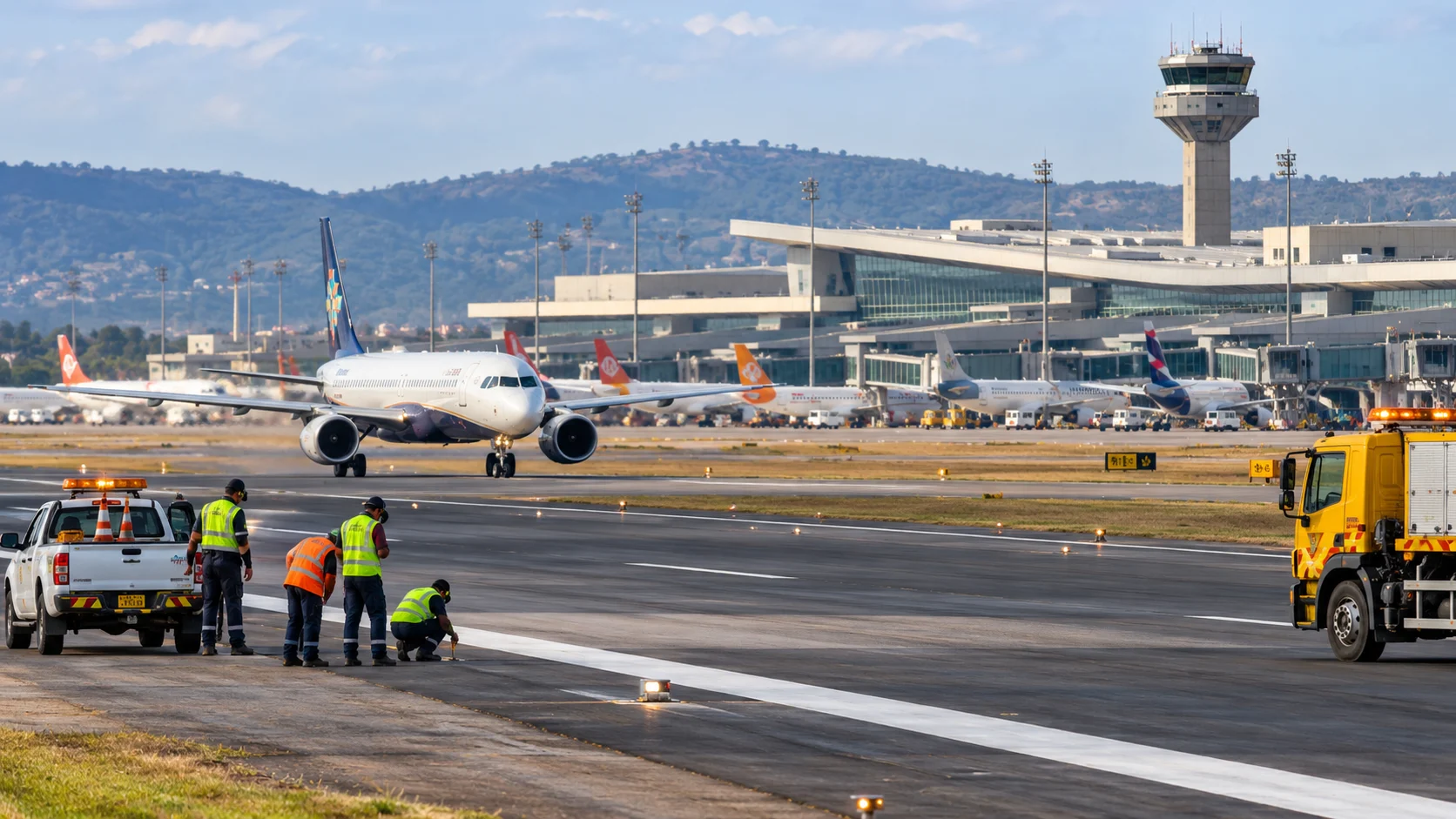 Aeroporto de Confins retoma operações após suspensão por problema na pista