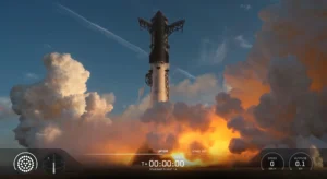 SpaceX realiza primeiro voo da Starship com órbita completa ao redor da Terra