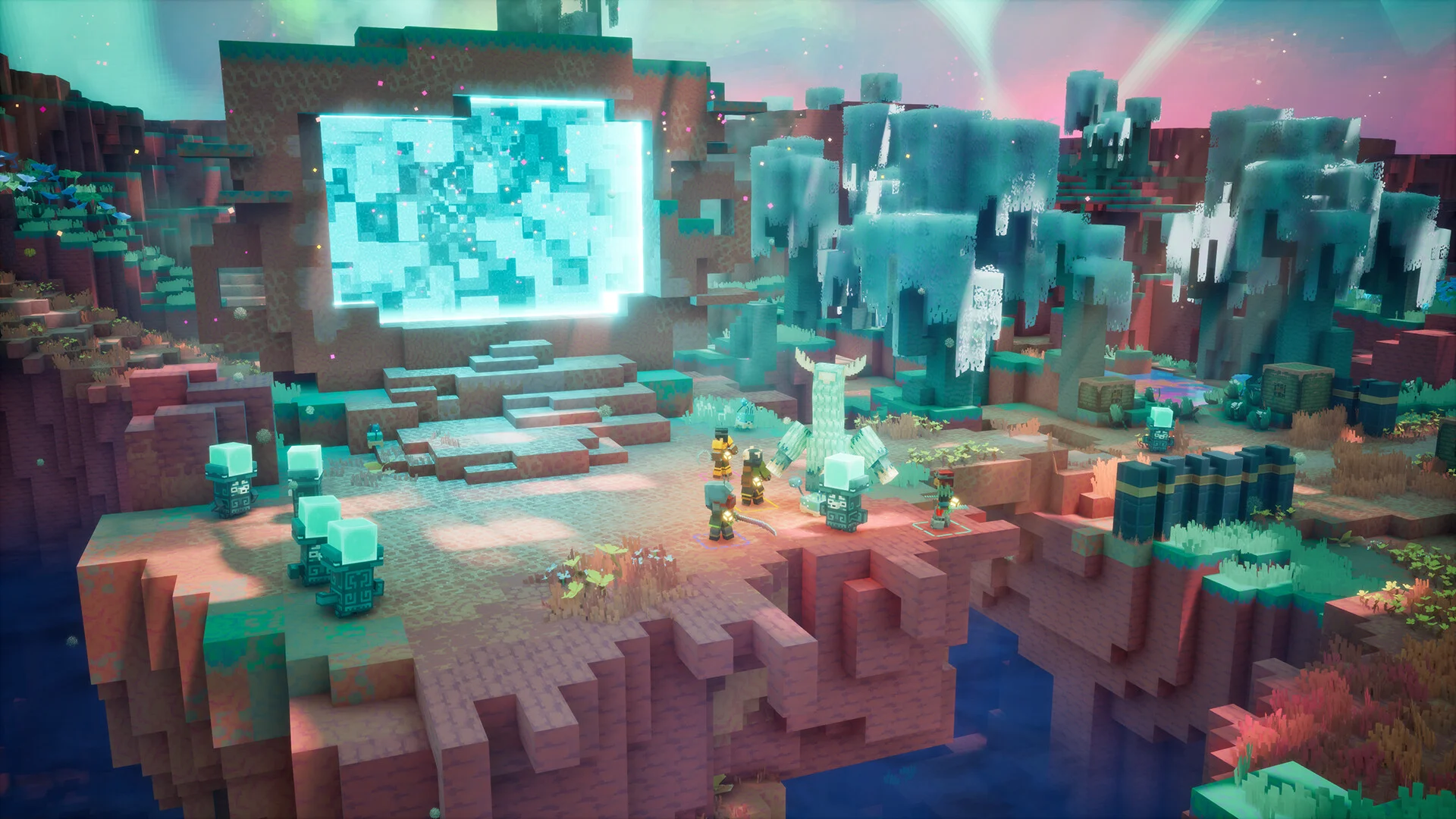Minecraft Dungeons II já roda no Steam Deck e update eleva limite de esmeraldas para 99.999